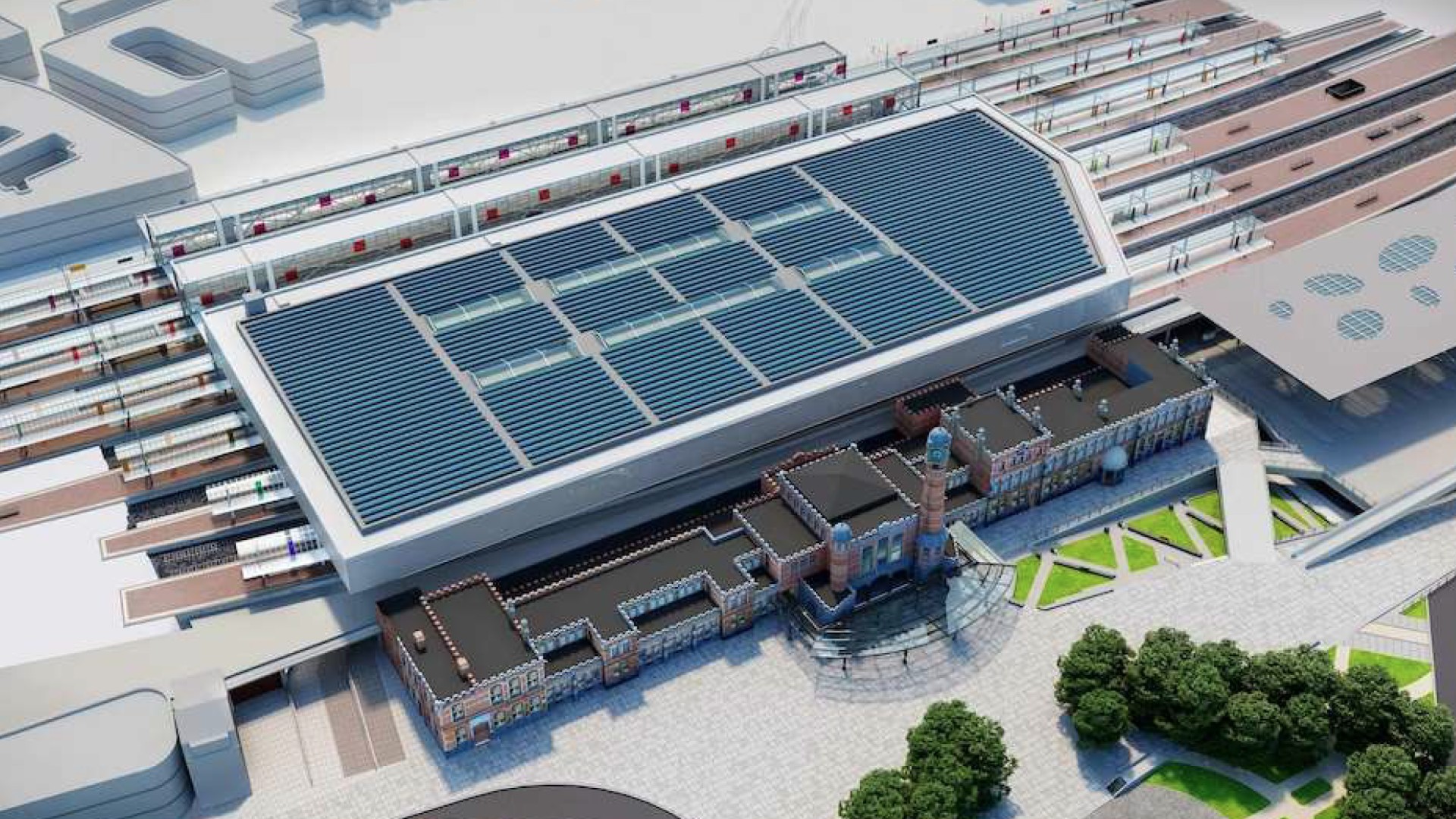 Renovatie station Sint-Pieters - Gent